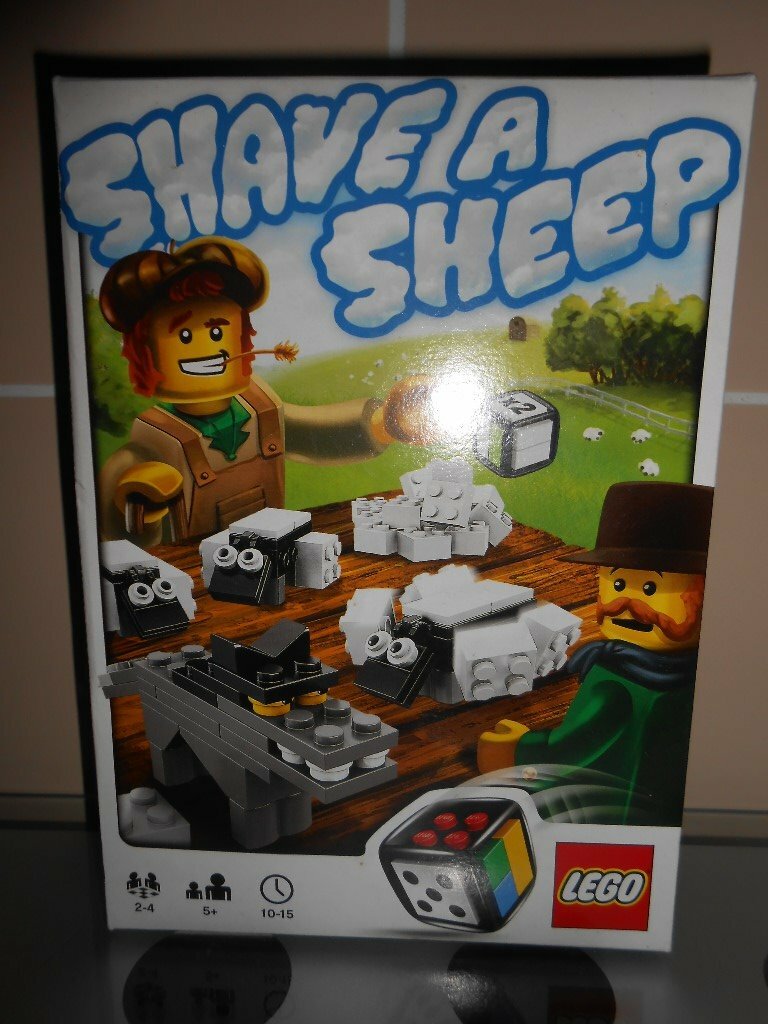 shave a sheep lego